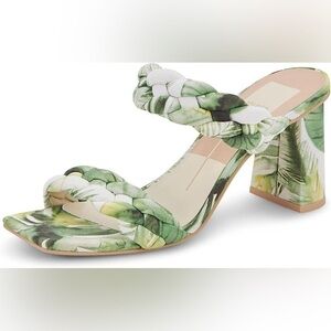 NWOB Dolce vita pailey leaf print heel